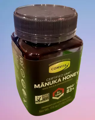 17.6 Oz Comvita Manuka Honey UMF 5+ MGO 83+ Raw Wild Unpasteurized Exp. 07/2025 • $29.94