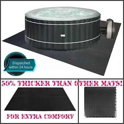 Lazy Z Spa & Hot Tub Floor Protector Ground Mats / Quick Delivery - 48 Hours • £54.99