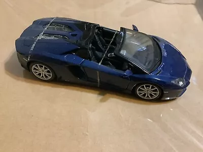 Maisto Special Edition 1:24 Aventador LP700-4 Roadster Dark Blue • $14.99