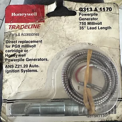 Honeywell Q313A1170 Replacement Thermopile Generator 750MV 35inch Lead With... • $52.99