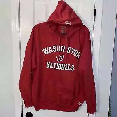Washington Nationals XL Hoodie Stitches Mens Embroidered • $35
