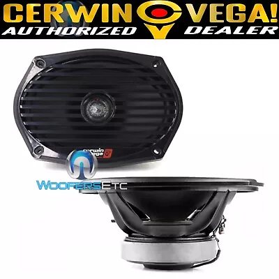 CERWIN VEGA ST69CX STROKER 6x9  MOTORCYCLE SUBWOOFERS 2-WAY MARINE SPEAKERS NEW • $299.69