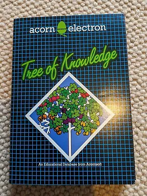 Acorn Electron Computer Software - Tree Of Knowledge • £10