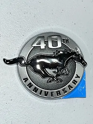 2004 Ford Mustang 40th Anniversary Fender Emblem Badge 4R3J-16C148-AB OEM NOS • $45