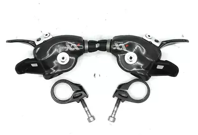 SRAM XX 2x10 Shifters W/Mounts Carbon Fiber MOUNTAIN BIKE Light WEIGHT! [4D] • $125