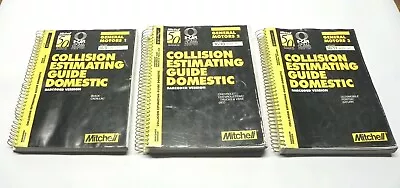 1997 Mitchell Collision Estimating Guides Domestic Volumes 1 2 3 Included Used • $23.98