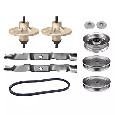 42  Deck Rebuild Kit Fits Murray Riders Spindle Blades Belt Pulleys Adapters • $86.95