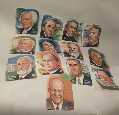 1992 Vintage Presidents 14 Random Pictur Frank Schaffer Publications Flash Cards • $9.89