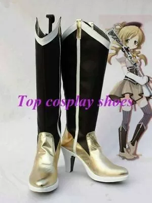 Anime Puella Magi Madoka Magica Cosplay Tomoe Mami's Cosplay Boots Shoes & • $37