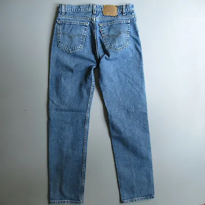Mens Levis 505 Jeans Straight Leg USA Made Vintage Tag 34x34 Measure 33 X 33 Vtg • $49