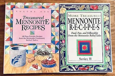 Treasured Mennonite Recipes Cookbooks Lot Mennonite Central Committee PA • $9.75