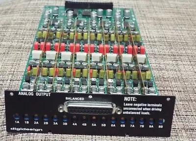 Digidesign 192 D/A Analog Output Card Protools HD • $159.99