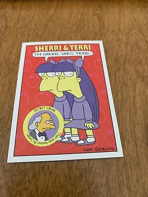 £2.97 • Buy 1994 Skybox Bongo Comics The Simpsons Sherri & Terri #S12