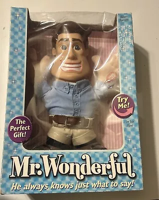 Mr. Wonderful Talking Doll 16 Phrase Interactive Perfect Husband 12   2003 NIB • $45