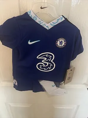 Chelsea 2022/23 Full Home Kit - Baby 6-9 Months (70-75cm) • £28