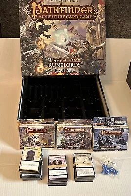 Pathfinder Card Game Rise Of The Runelords Base Set + 3 Expansions • $50