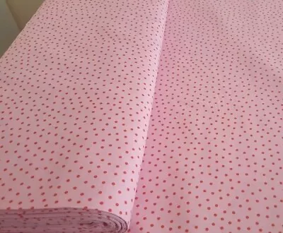 BUNDLE OF 30 Meter Long CATH KIDSTON IKEA ROSALI PINK POLKA DOT  FABRIC • £239.99