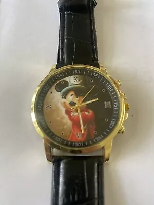 Vintage Fantasma Disneys Fantasia Mickey Mouse Wrist Watch Works Great • $34.99