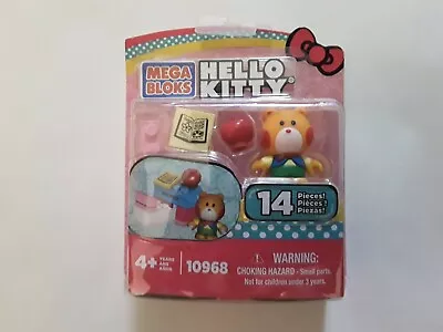 Hello Kitty Mega Bloks Student Figure Desk & Apple For The Teacher #10968. NEW • $12