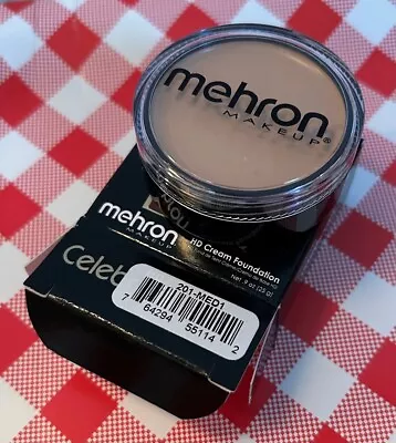 New In Box Mehron Hd Celebre Pro Cream Foundation  (med1 Medium 1) K40c8 • $7.99