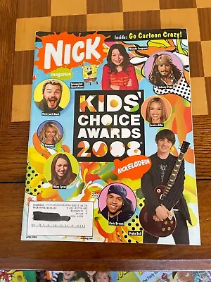 Nickelodeon Magazine April 2008 • $10