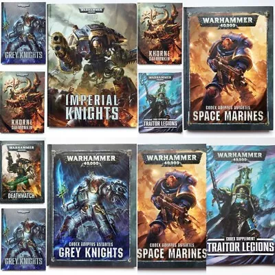 Games Workshop Warhammer 40K Codex Publications 40000. Pick Your Book. • £9.99