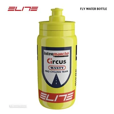 Elite 2023 INTERMARCHÉ CIRCUS WANTY Team FLY Water Bottle : 550 Ml • $9.99