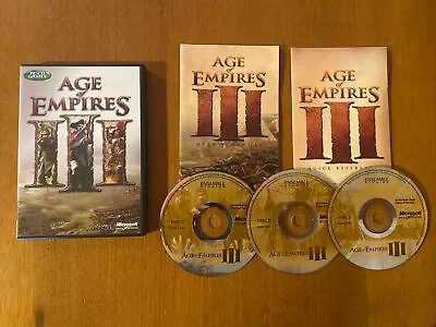 Age Of Empires Iii Pc Cd Game Includes Manuals Oz Seller • $22.99