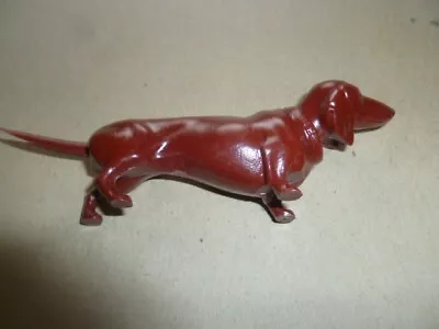 Vintage 1960s Very Detailed Dachshund Dog Multi Action Plastic Bobblehead • $19.99