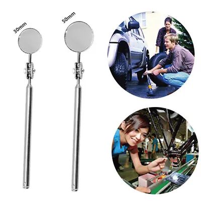 Telescopic Folding Inspection Mirror Car Mechanic Welding Repair Reflector  • $8.79