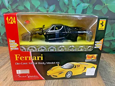 Sealed Metal Model Kit Maisto Assembly Line Ferrari #39964 Scale 1:24 • $29