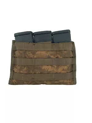 Triple M16/M4 Magazine Pouch MOLLE - Coyote Brown • $4.99