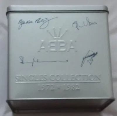 ABBA - The Singles 1972 To 1982 - 29 CD Singles In Tin Box Set Never Played MINT • £135