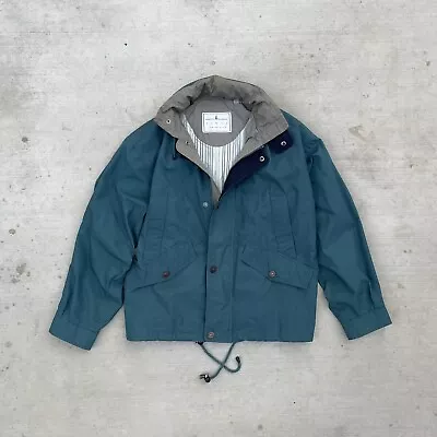 Vintage Towne London Fog Jacket Teal Blue L • $6.99