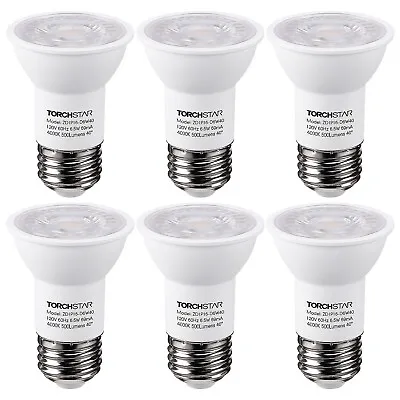 6-Pack LED PAR16 Spot Light Bulbs Dimmable Spotlight 4000K Cool White • $24.99