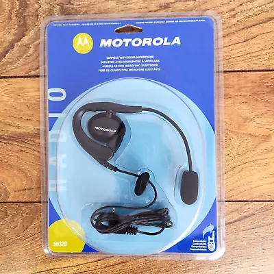 56320 MOTOROLA Earpiece With Boom Microphone For Talkabout 2-Way Radios NEW • $24.99