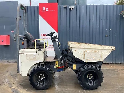 TEREX TA1eh Y2014 1626hrs 1 TON HI-TIP 4x4 DUMPER Kubota Diesel Engine £7600+VAT • £9120