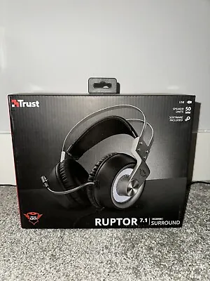 Trust GXT 4376 Ruptor Virtual 7.1 Surround Sound Gaming Headset • £9.90