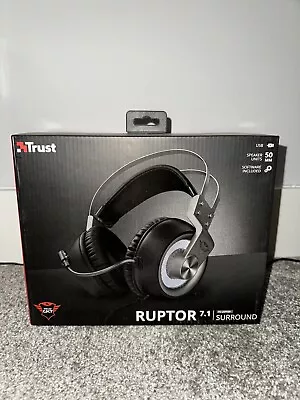 Trust GXT 4376 Ruptor Virtual 7.1 Surround Sound Gaming Headset • £9.90