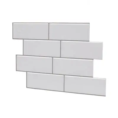 1-10 Sheet Kitchen Stick On Tile Stickers Bathroom 3D Self Adhesive Wall Tiles • $49.95