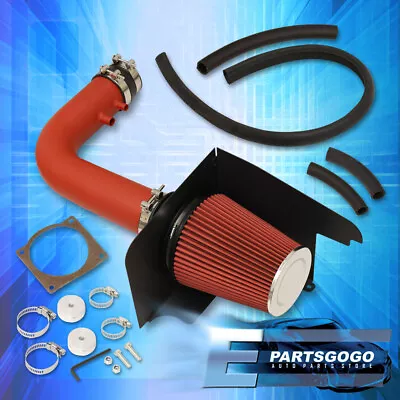 For 97-03 Ford F150 F250 Expedition 4.6L 5.4L Red Cold Air Intake + Heat Shield • $66.99