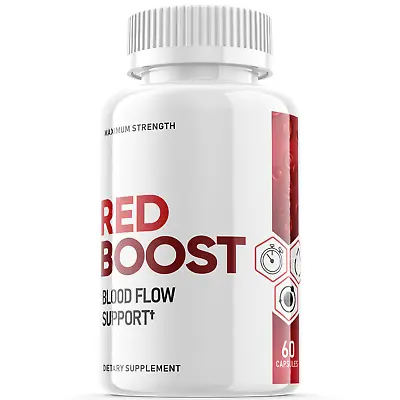 Red Boost Red Boost Blood Flow Support Pills RedBoost For Men (60 Capsules)  • $17.72