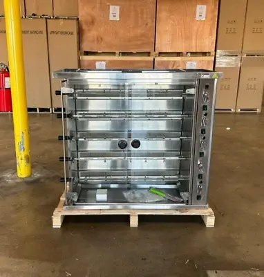 NEW Commercial 25 Chicken Rotisserie Machine Natural Gas Restaurant EQ NG NSF • $2341.12