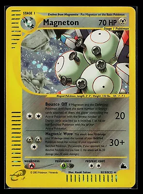 Pokemon Card - Magneton Skyridge H19/H32 Holo Rare • $99.99