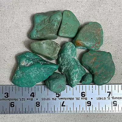 Natural Hachita Mine Turquoise Rough Stone Nugget Slab Gem 88 Gram Lot 29-4 • $99.99