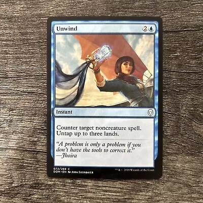 MTG 1x Unwind X1 LP Dominaria • $1.50