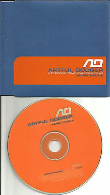 CRAIG DAVID & ARTFUL DODGER Woman Trouble W/ RADIO EDIT UK Made PROMO CD Single  • $24.99