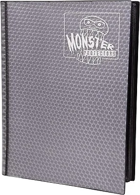 Monster Protector Holo Opaque Black 9-Pocket Binder • $32.16