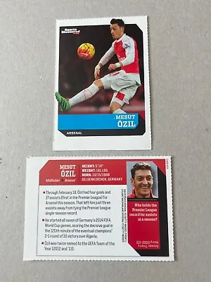 2016 Sports Illustrated SI For Kids 511 Card MESUT OZIL Arsenal FIFA World Cup • $3.50