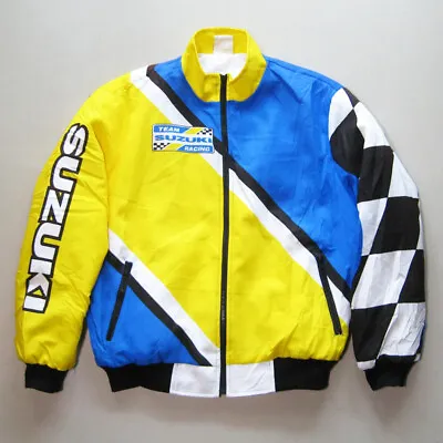 Vintage Suzuki  Motocycle Motocross Jacket SizeM • $89